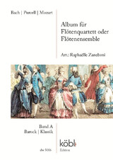 Album fr Fltenquartett oder Fltenensemble - Band A