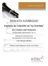 Fantasia da Concerto su "La Traviata" fr Klarinette und Orchester