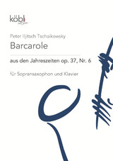 Barcarole aus den Jahreszeiten op. 37, Nr. 6